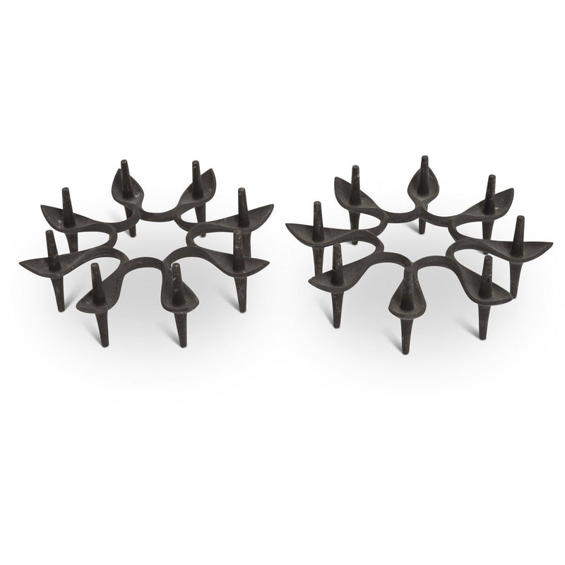 Jens Quistgaard for Dansk Cast Iron Candle Holder - "Starburst"