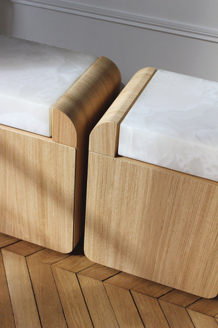 Amo Bedside Tables by Marbera