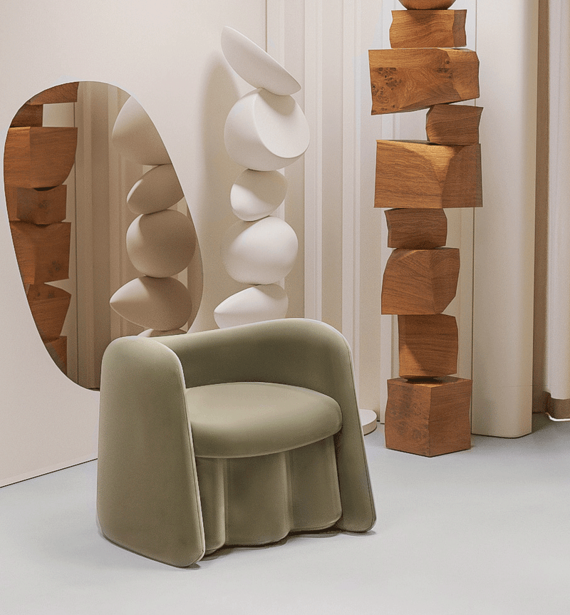 Plisse II Armchair By Alter Ego Studio