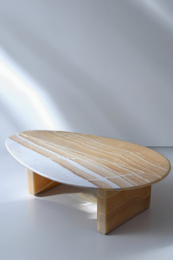 Pia Onyx Coffee Table by Marbera