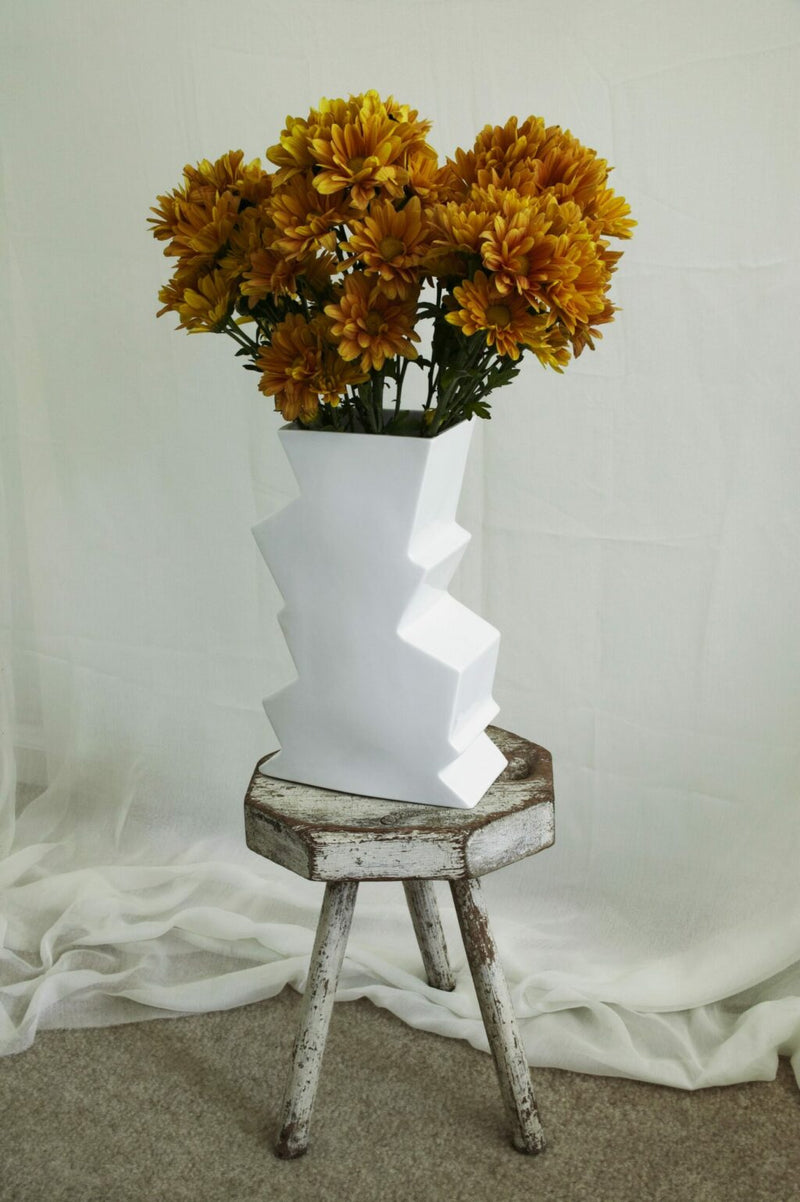 Jazz Vase White By VISO Project