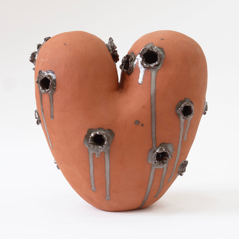 Small Bullet Heart Vessel by Eny Lee Parker