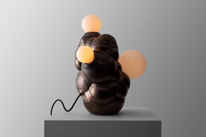 Botryoidal Lamp by Forma Rosa Studio