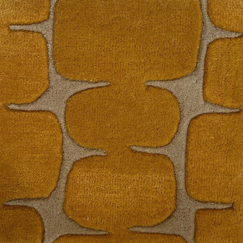 Yellow and Beige Mid Century Pattern - Love House