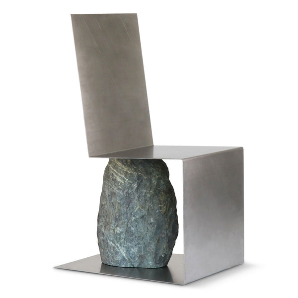 Steel and Stone Dining Chair by Batten & Kamp