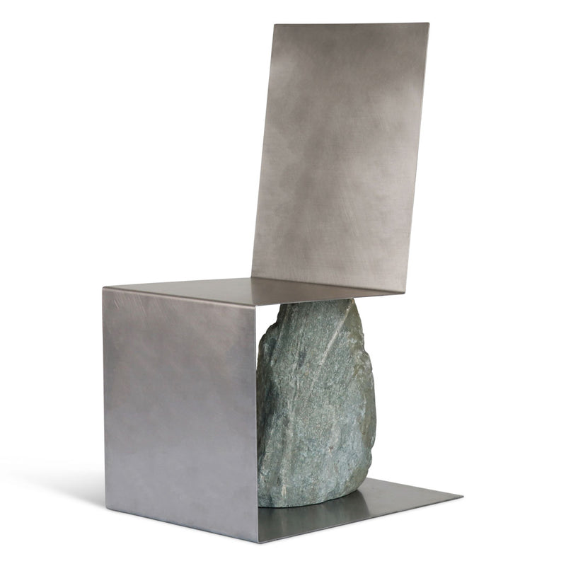 Steel and Stone Dining Chair by Batten & Kamp