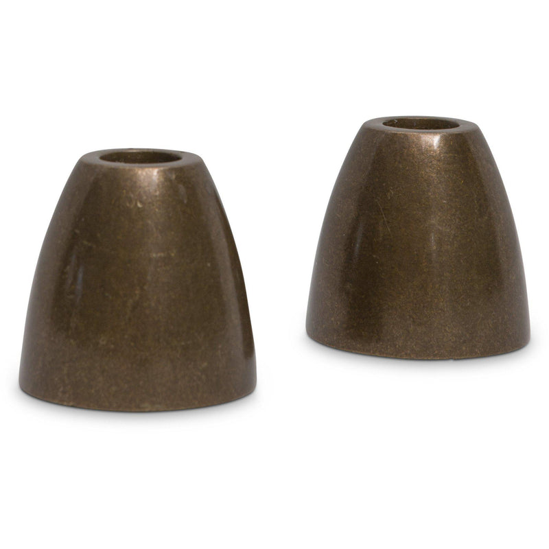 JT Gibson Cast Bronze “Frieda” Candle Holders