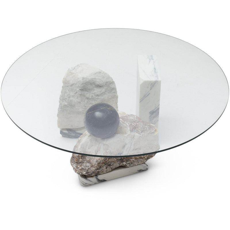 Stacked Stone Coffee Table