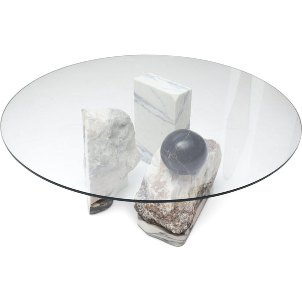 Stacked Stone Coffee Table
